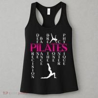 Pilates Fitness Exercise Training Contrology Meditation Women's Tank Top thumb 3