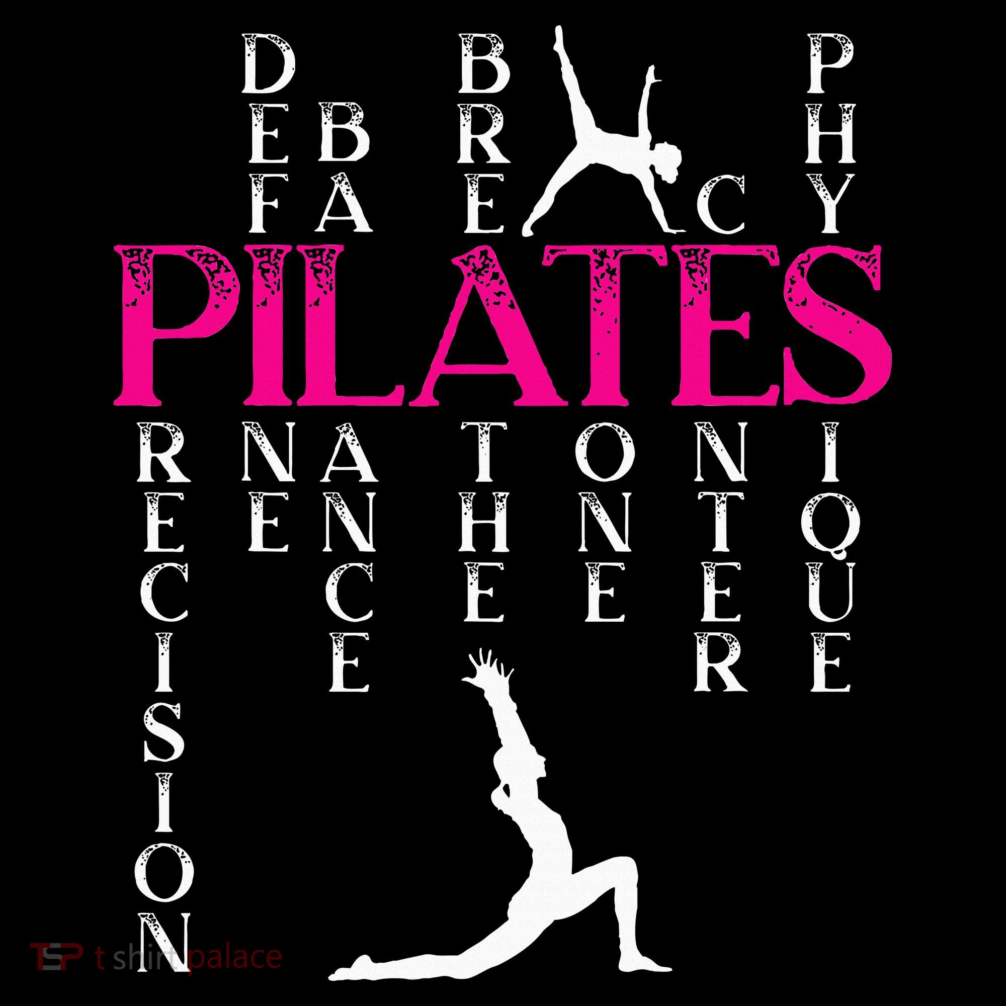 Pilates Fitness Exercise Training Contrology Meditation Women's Tank Top