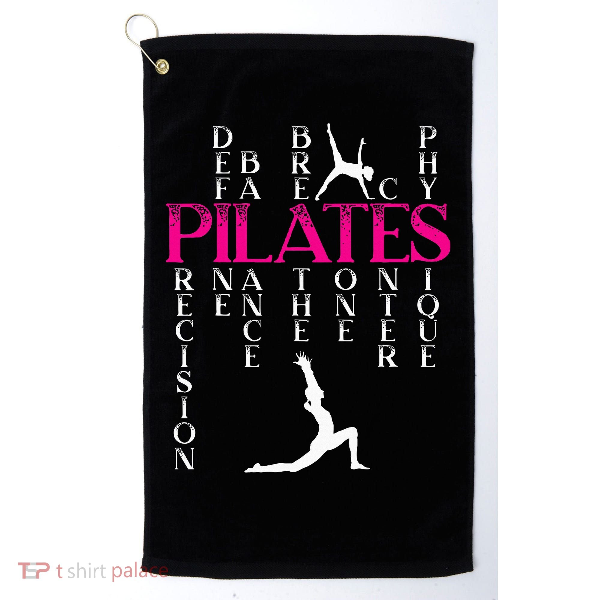 Pilates Fitness Exercise Training Contrology Meditation Golf Towel