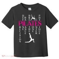 Pilates Fitness Exercise Training Contrology Meditation Toddler T-Shirt thumb 0