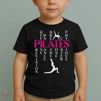 Pilates Fitness Exercise Training Contrology Meditation Toddler T-Shirt thumb 2
