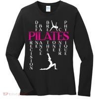 Pilates Fitness Exercise Training Contrology Meditation Women's Long Sleeve Shirt thumb 0