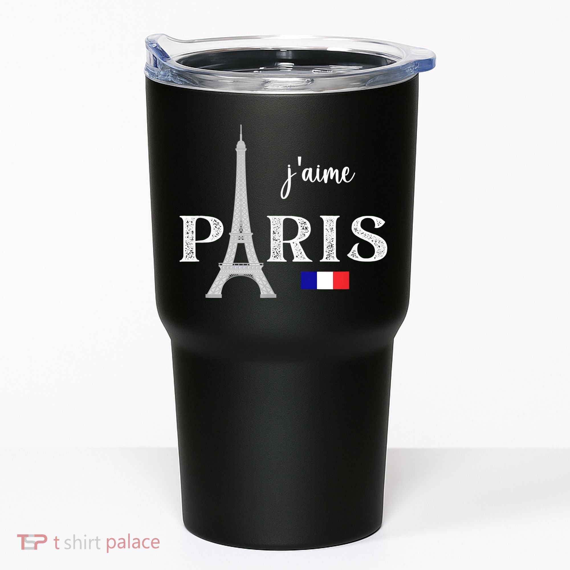 Paris France Eiffel Tower Souvenir Tumbler