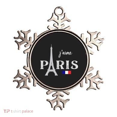 Paris France Eiffel Tower Souvenir Ornament