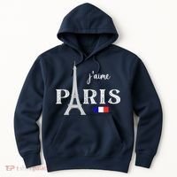 Paris France Eiffel Tower Souvenir Hoodie thumb 0