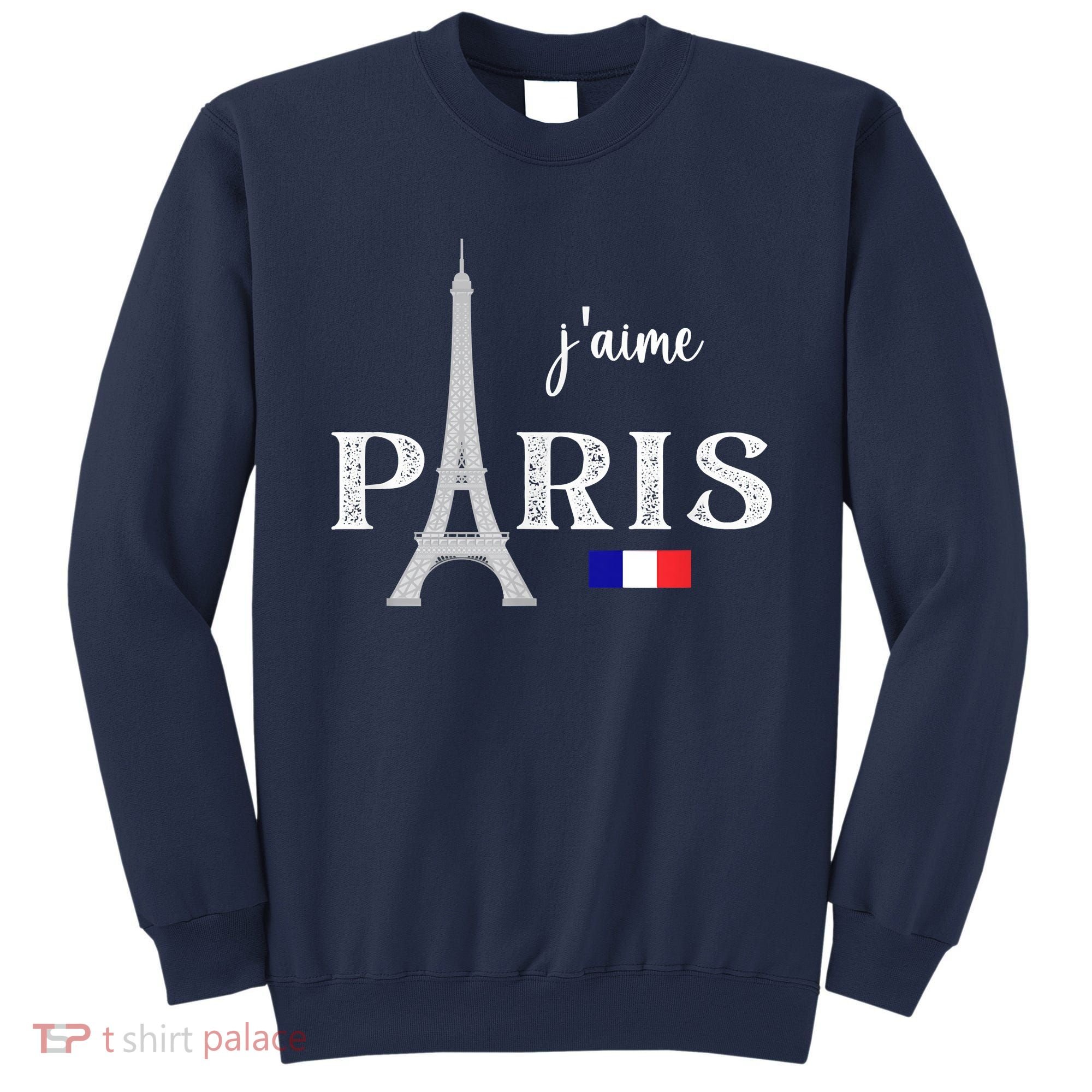 Paris France Eiffel Tower Souvenir Sweatshirt