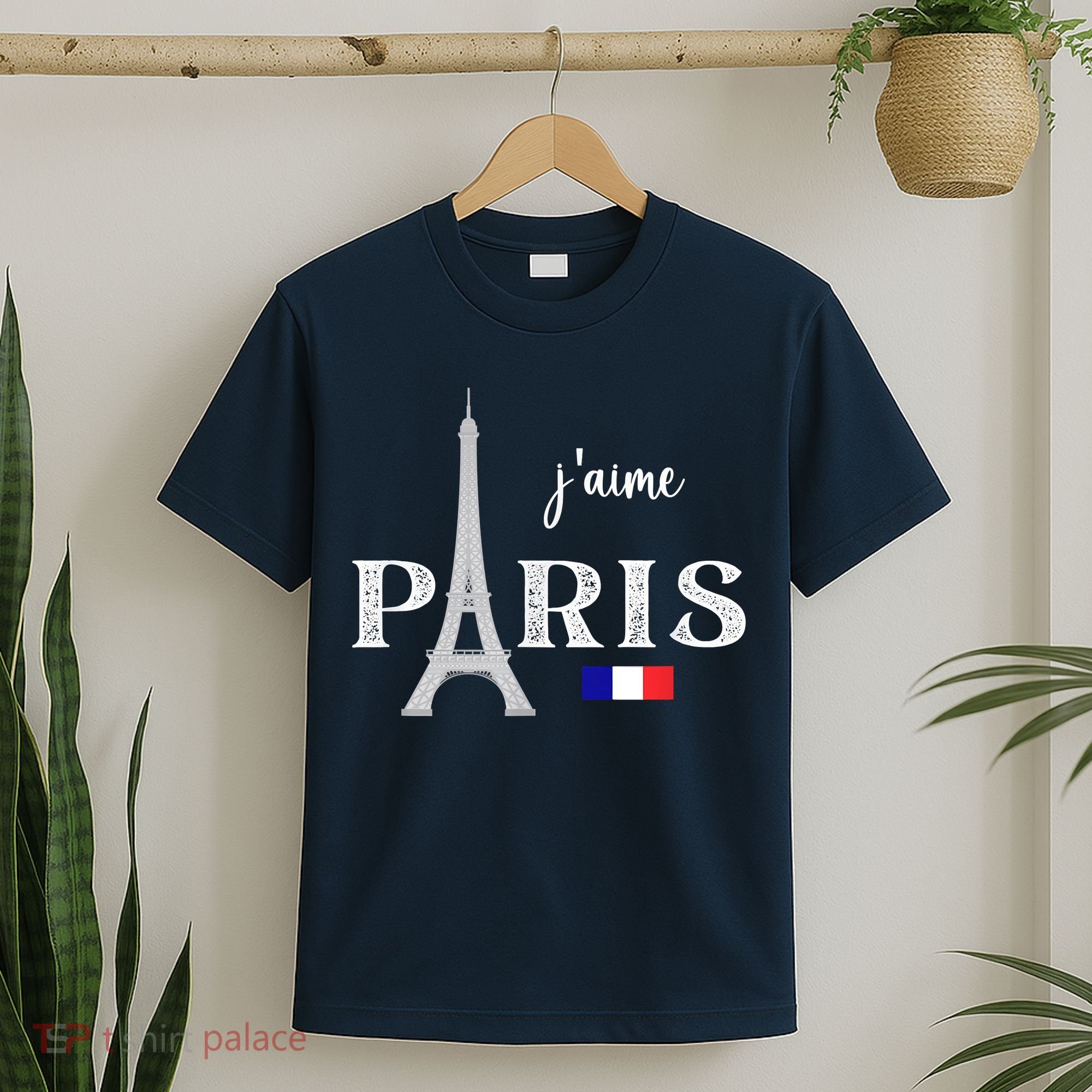 Paris France Eiffel Tower Souvenir T-Shirt