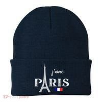 Paris France Eiffel Tower Souvenir Beanie thumb 0