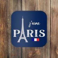 Paris France Eiffel Tower Souvenir Coaster thumb 0