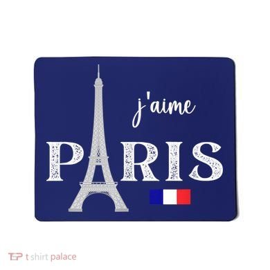Paris France Eiffel Tower Souvenir Mousepad