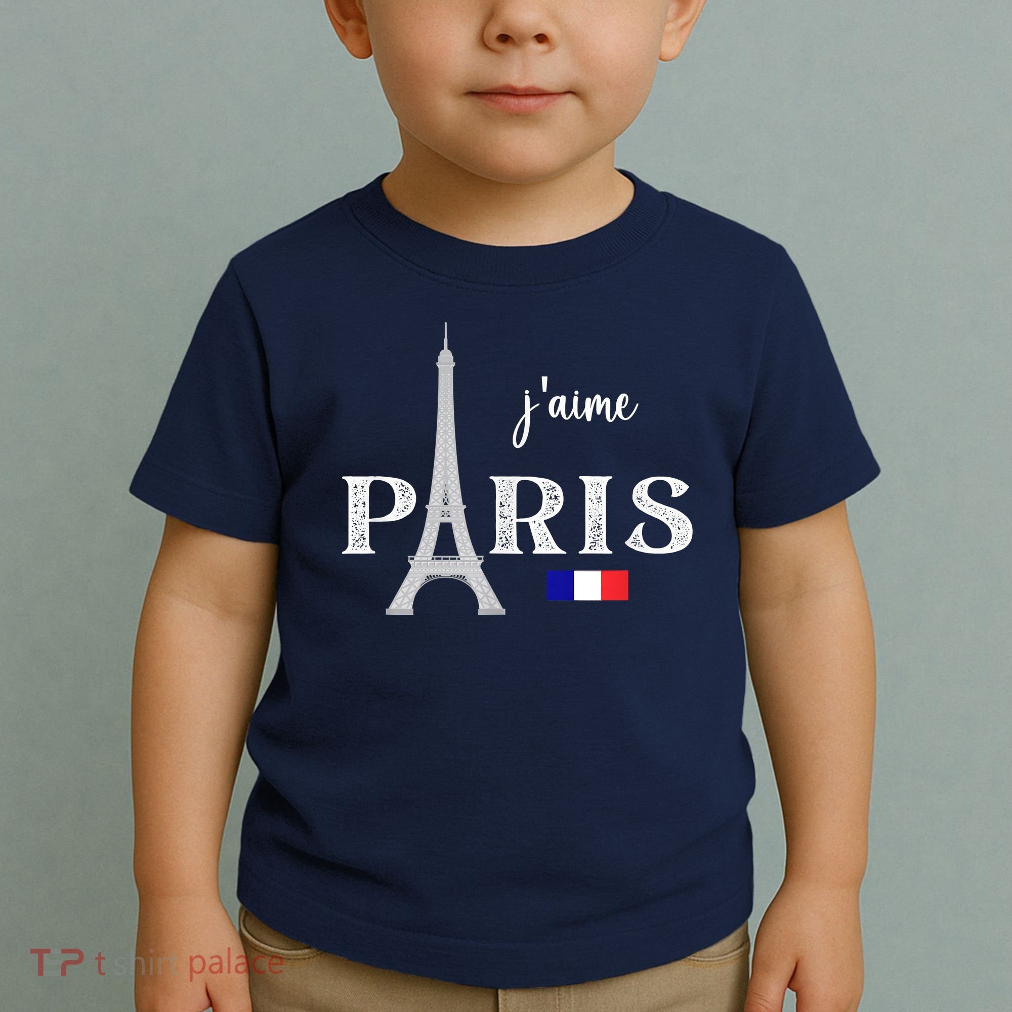 Paris France Eiffel Tower Souvenir Toddler T-Shirt