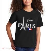 Paris France Eiffel Tower Souvenir Kids T-Shirt thumb 2
