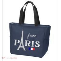Paris France Eiffel Tower Souvenir Tote Bag thumb 3