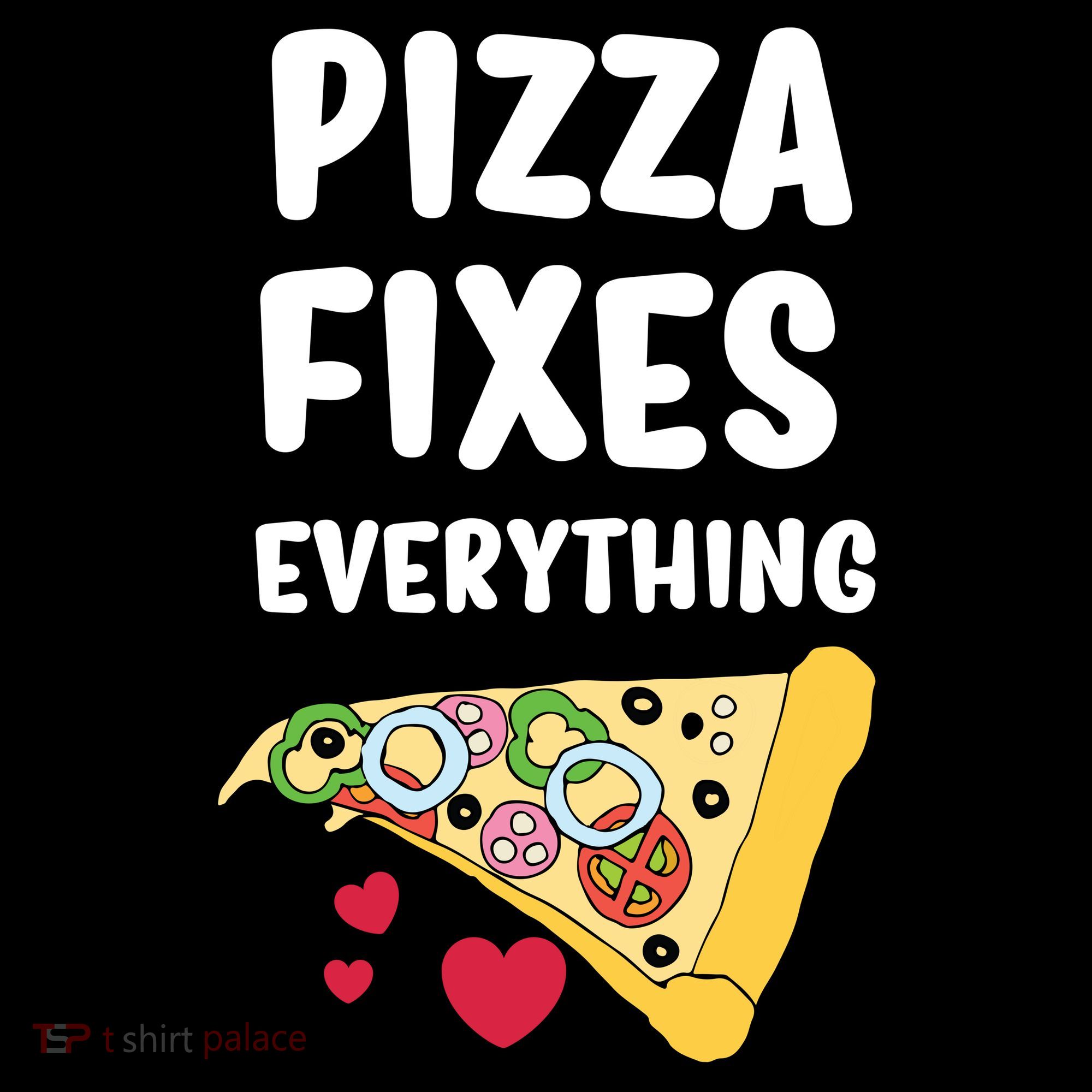 Pizza Fixes Everything Bucket Hat