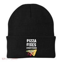 Pizza Fixes Everything Beanie thumb 0