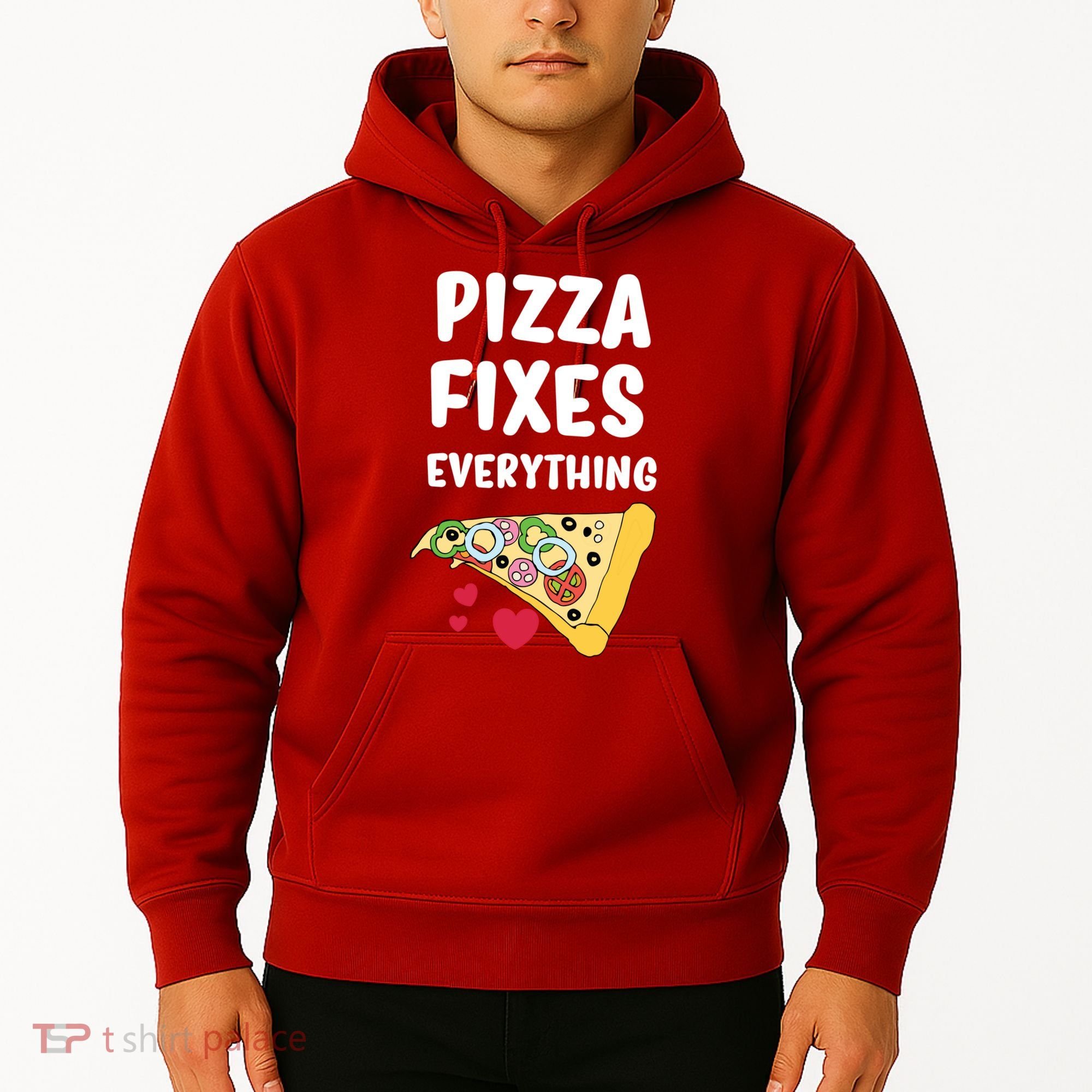 Pizza Fixes Everything Hoodie