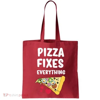 Pizza Fixes Everything Tote Bag