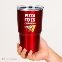 Pizza Fixes Everything Tumbler thumb 2