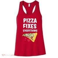 Pizza Fixes Everything Women's Tank Top thumb 0