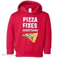 Pizza Fixes Everything Toddler Hoodie thumb 0
