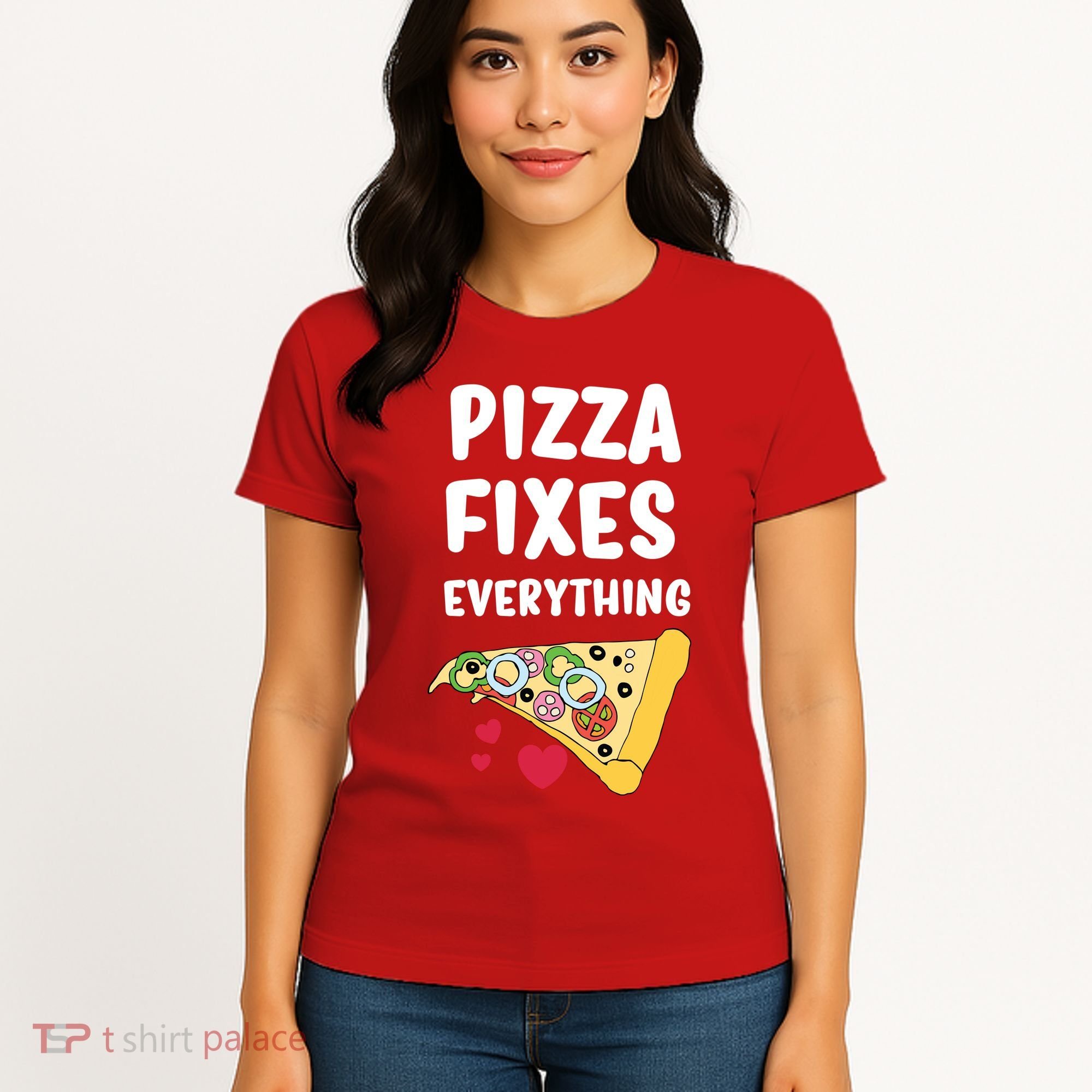 Pizza Fixes Everything Women's T-Shirt