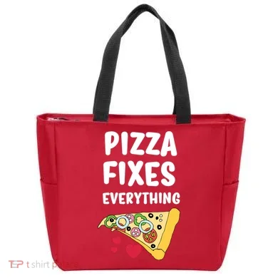 Pizza Fixes Everything Tote Bag