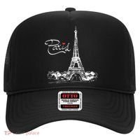 Paris France Eiffel Tower I Love Paris French Souvenir Gift Hat thumb 0