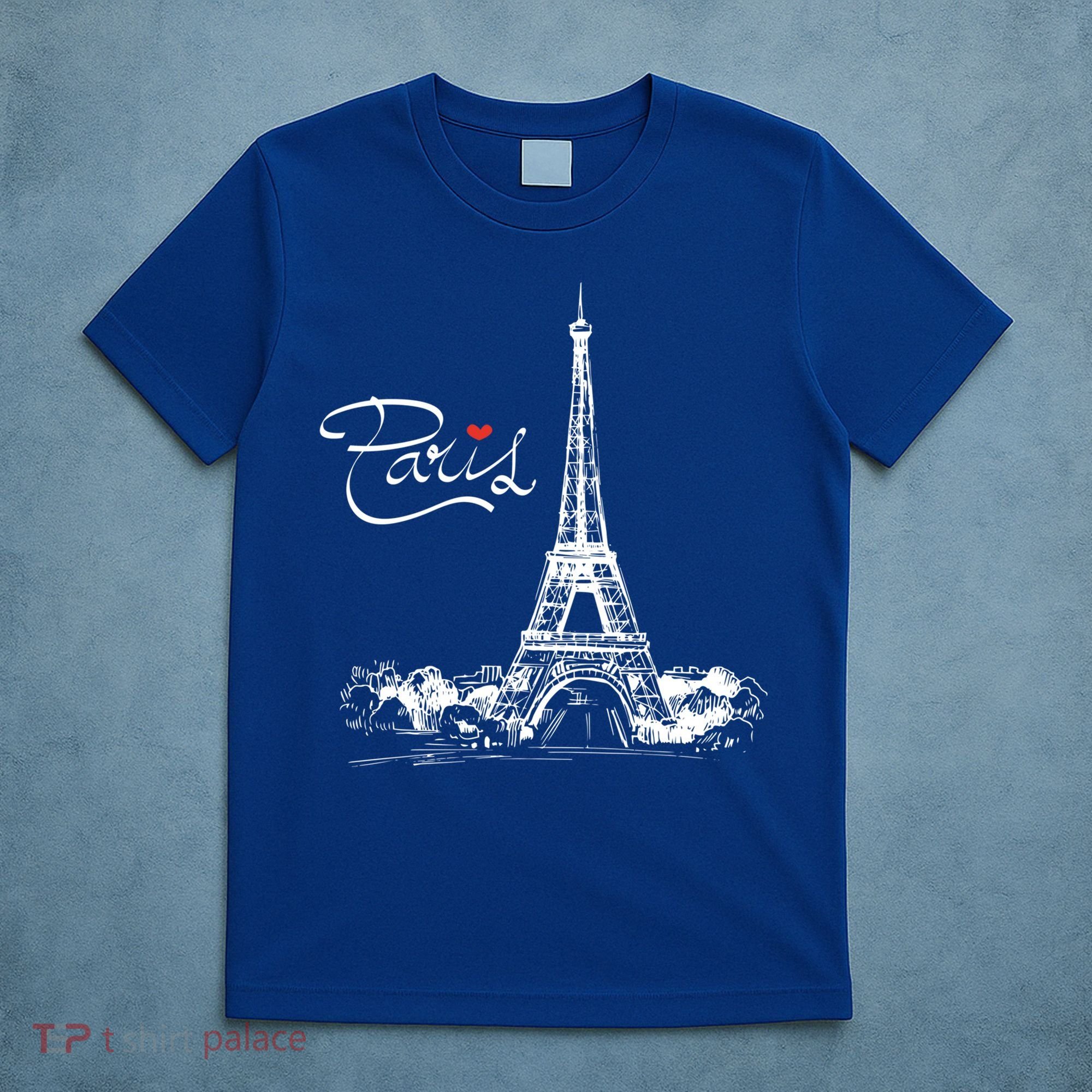 Paris France Eiffel Tower I Love Paris French Souvenir Gift T-Shirt