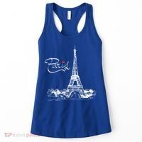 Paris France Eiffel Tower I Love Paris French Souvenir Gift Women's Tank Top thumb 0