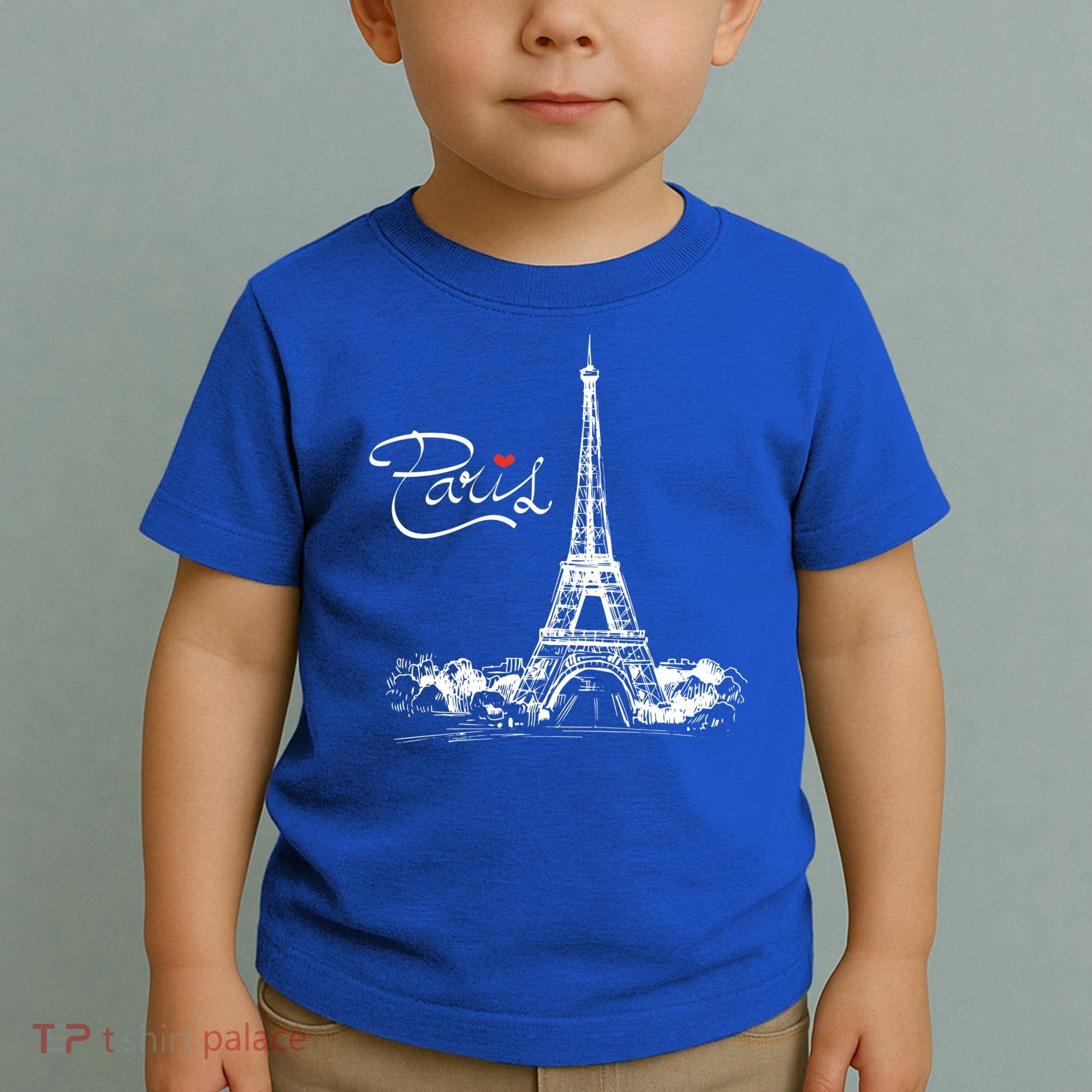 Paris France Eiffel Tower I Love Paris French Souvenir Gift Toddler T-Shirt