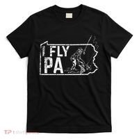 Pennsylvania Fly Fishing Fisherman T-Shirt thumb 0