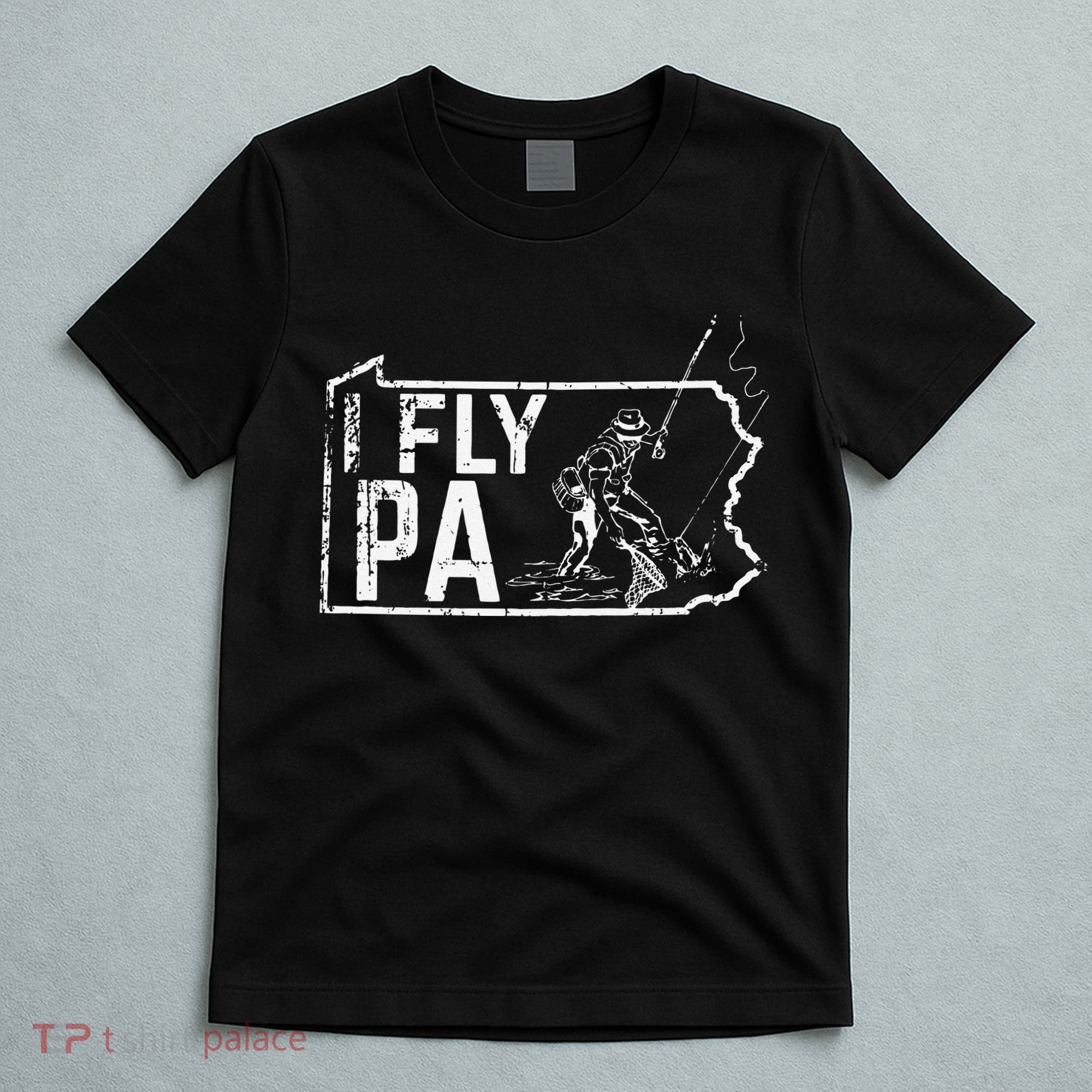 Pennsylvania Fly Fishing Fisherman T-Shirt