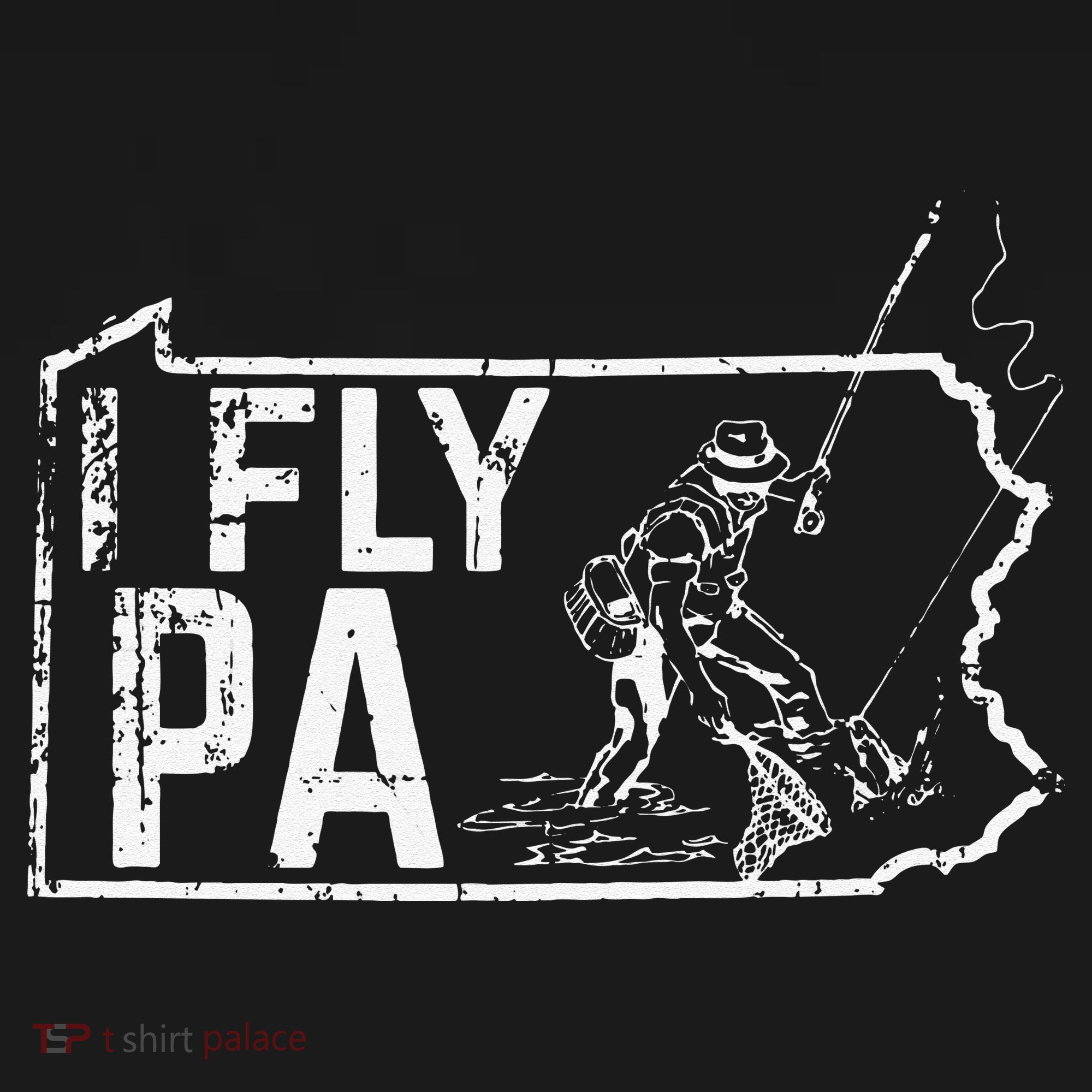 Pennsylvania Fly Fishing Fisherman Women's Tank Top