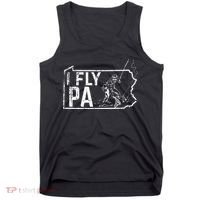 Pennsylvania Fly Fishing Fisherman Tank Top thumb 0