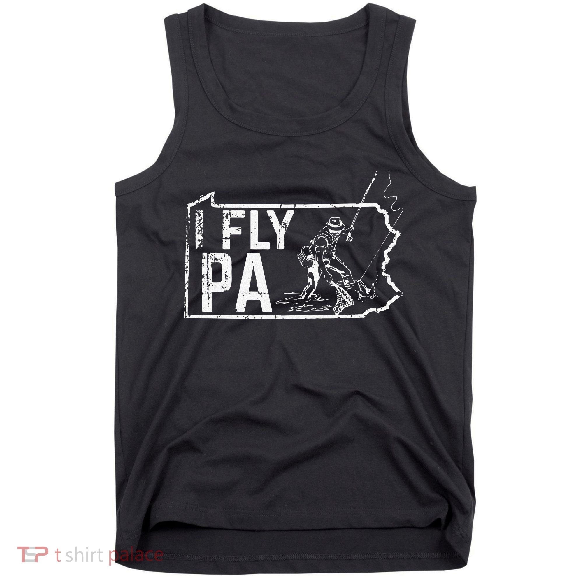 Pennsylvania Fly Fishing Fisherman Tank Top