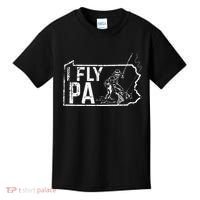 Pennsylvania Fly Fishing Fisherman Kids T-Shirt thumb 0