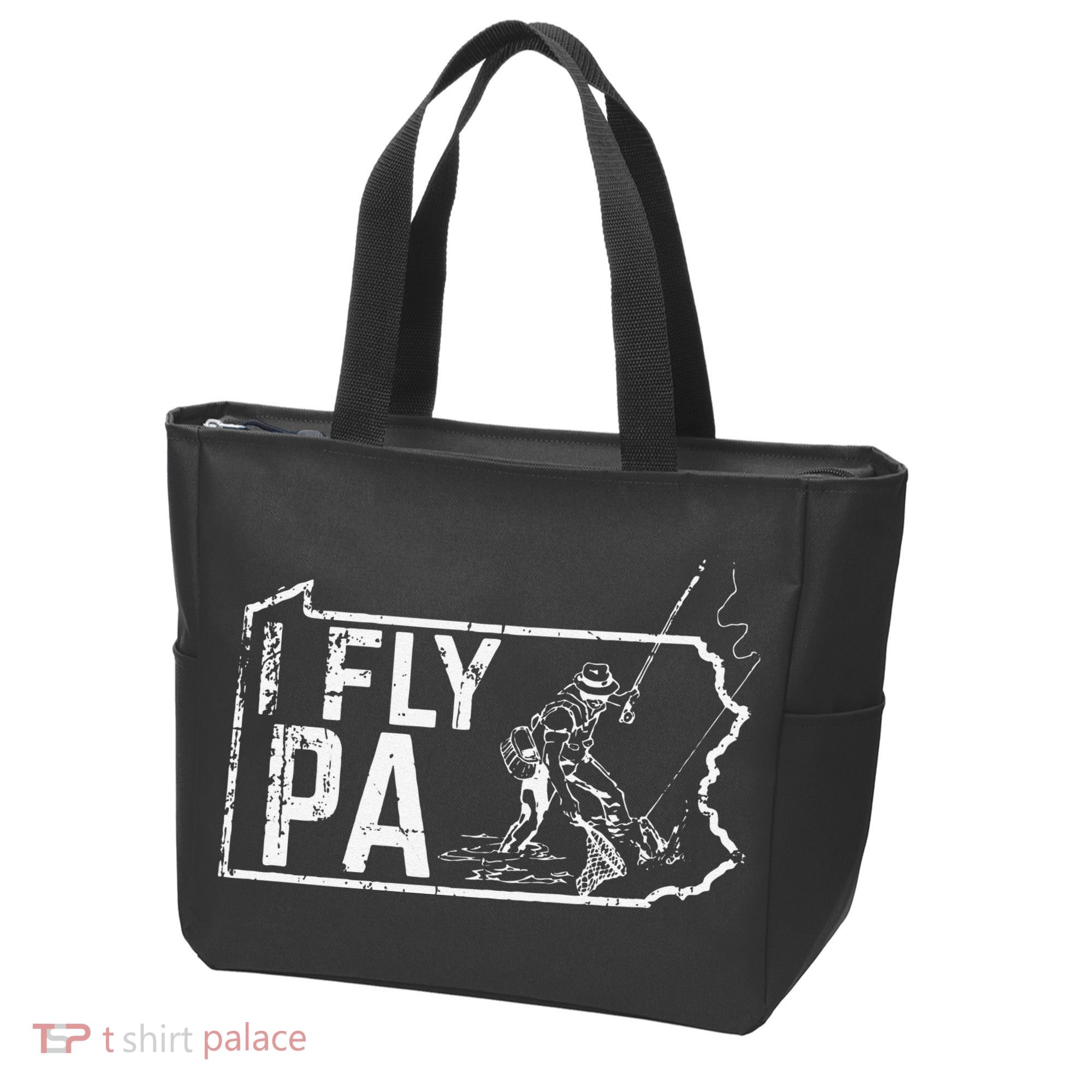 Pennsylvania Fly Fishing Fisherman Tote Bag