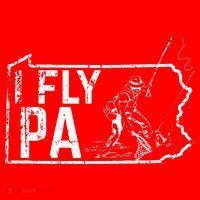 Pennsylvania Fly Fishing Fisherman Santa Hat thumb 1