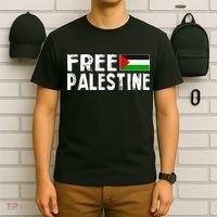 Palestine Flag Free Gaza Palestinian Proud Free Palestine T-Shirt thumb 6