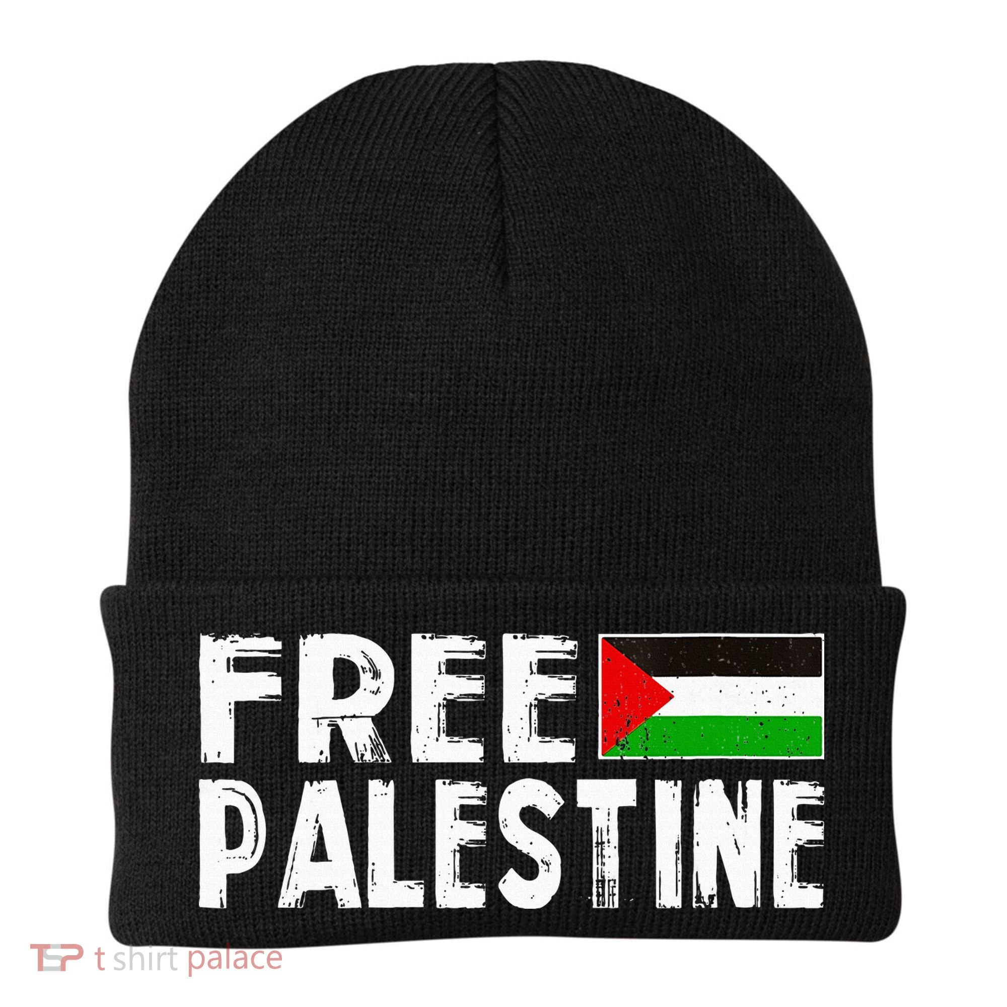 Palestine Flag Free Gaza Palestinian Proud Free Palestine Beanie