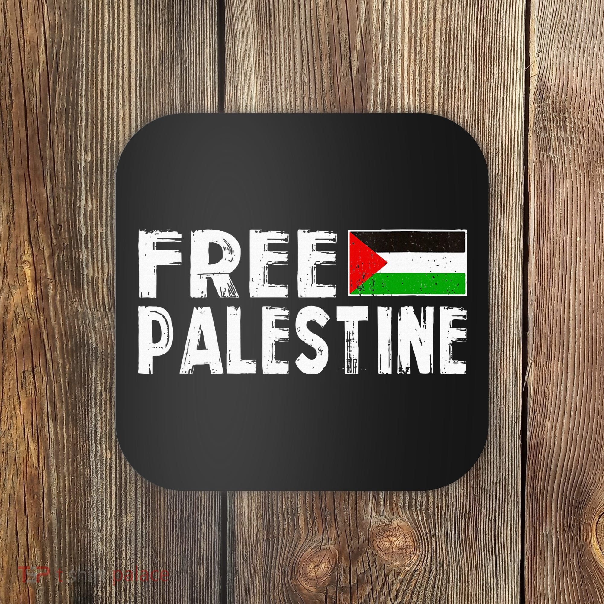 Palestine Flag Free Gaza Palestinian Proud Free Palestine Coaster