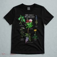 Poisonous Flowers Fleur Fatale Plant Halloween Gift T-Shirt thumb 5