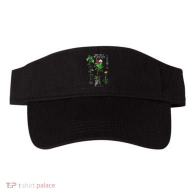 Poisonous Flowers Fleur Fatale Plant Halloween Gift Visor