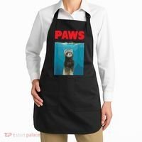 Paws Ferret Funny Parody Ferret Lover Gift Apron thumb 2