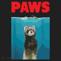 Paws Ferret Funny Parody Ferret Lover Gift Beanie thumb 2