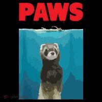Paws Ferret Funny Parody Ferret Lover Gift Women's Hoodie thumb 2