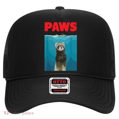 Paws Ferret Funny Parody Ferret Lover Gift Hat