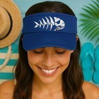 Pirate Fish Fsm Church Pastafarian Flying Spaghetti Monster Gift Visor thumb 2