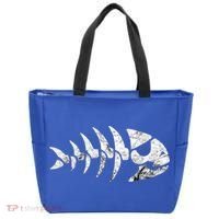 Pirate Fish Fsm Church Pastafarian Flying Spaghetti Monster Gift Tote Bag thumb 0