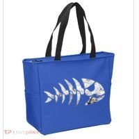 Pirate Fish Fsm Church Pastafarian Flying Spaghetti Monster Gift Tote Bag thumb 2